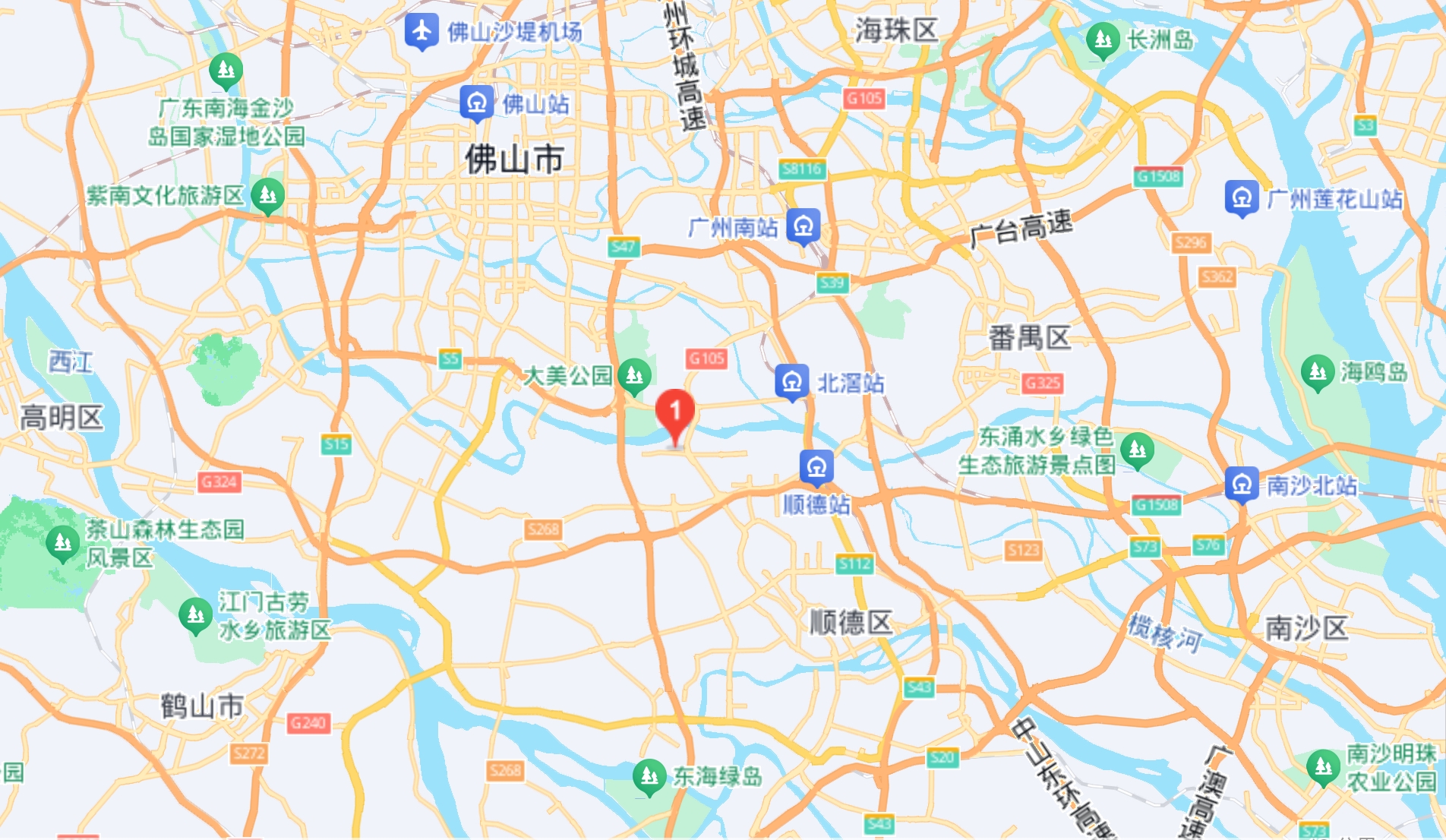 广东倍桥新材料有限公司所在地